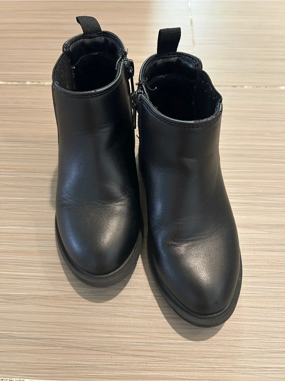 Cat & Jack Kids Black Chelsea Ankle Boots